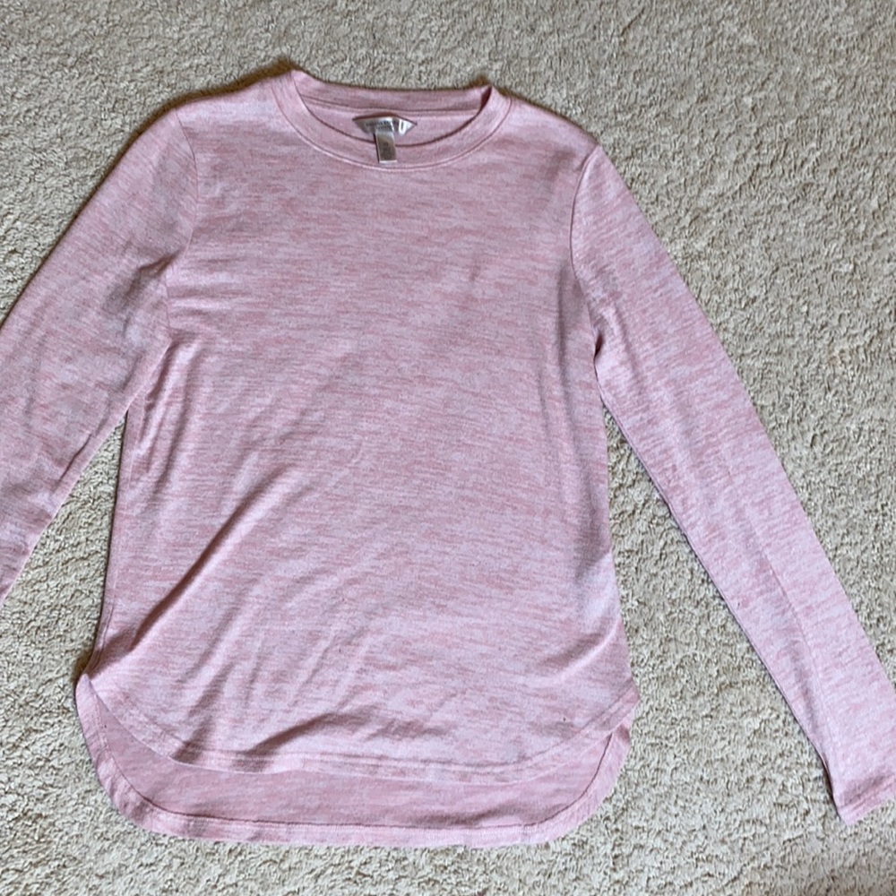 Banana Republic long sleeve, pink, size:Xs